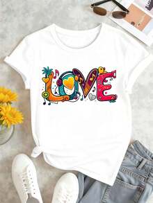 Women T-Shirts - White - View 2