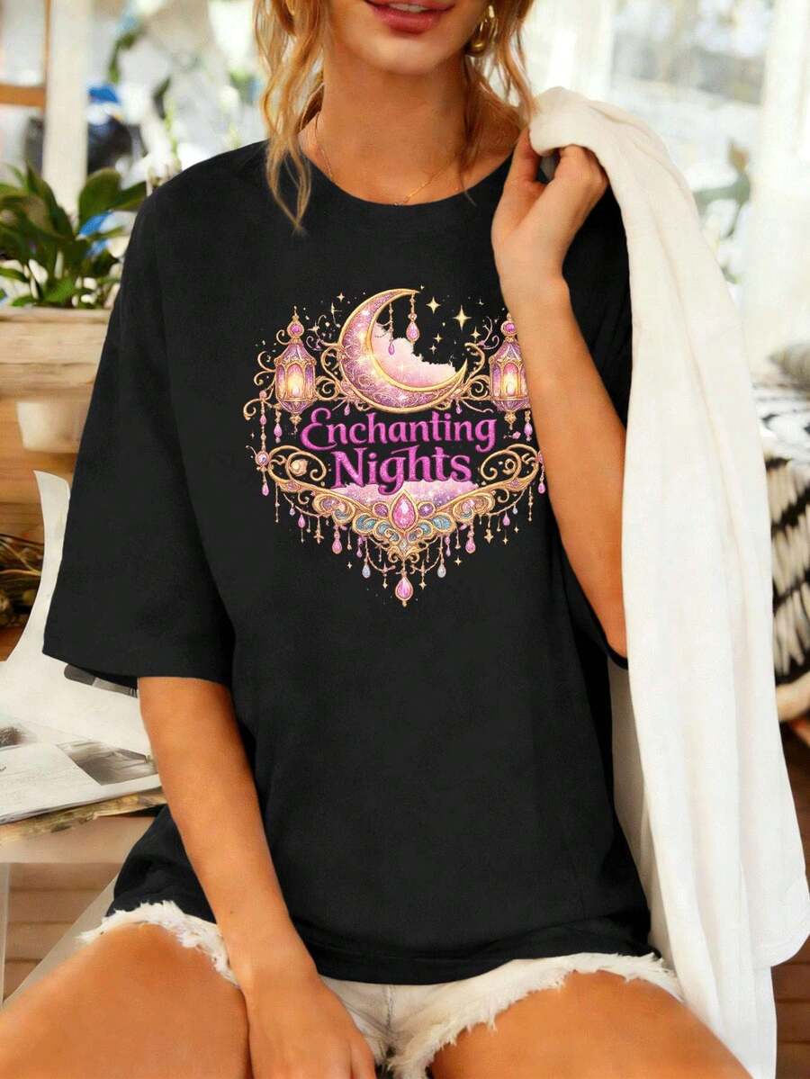 Women T-Shirts - Black - View 1
