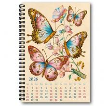 1pc Floral Theme Spiral Notebook - With Elegant Design, Suitable For Office, Study And Daily Use, Thoughtful Gift For Male And Female Colleagues, Spiral Bound Notebook - T - View 4