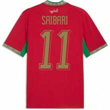 [48-Hour Shipping] Morocco National Team 2026 Season Home Red Short-Sleeve Football Jersey, Player Version, Numbers 2 / 10 / 11 - No. 2 - View 4