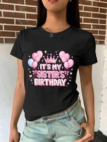 Women T-Shirts - Black - View 2