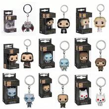 1 móc khóa hình Jon Snow trong phim truyền hình, quà tặng sinh nhật, vật trưng bày sưu tập (kiểu ngẫu nhiên) - Nhiều màu - Xem 1