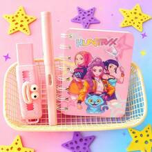 Bộ văn phòng phẩm nhóm nhạc nữ K-POP, đồ dùng học tập thiết thực, quà tặng khuyến khích, quà sinh nhật nhỏ, quà tặng lễ hội K-POP cho trẻ em (mẫu ngẫu nhiên) - Nhiều màu - Xem 5