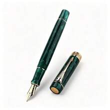 Jinhao 100 Centennial Fountain Pen Acrylic Celluloid Pattern F Nib Luxury Business Writing Pen With Ink Converter - 100 - View 4