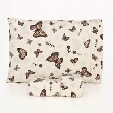 Printed Sheet Set For Single, Double, Queen, And King Sizes In 180 Thread Count Percale Cotton - 柿蝶 - 查看 7