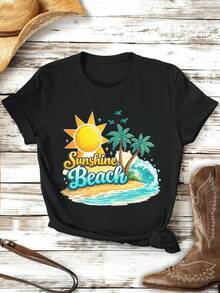 Women T-Shirts - Black - View 2