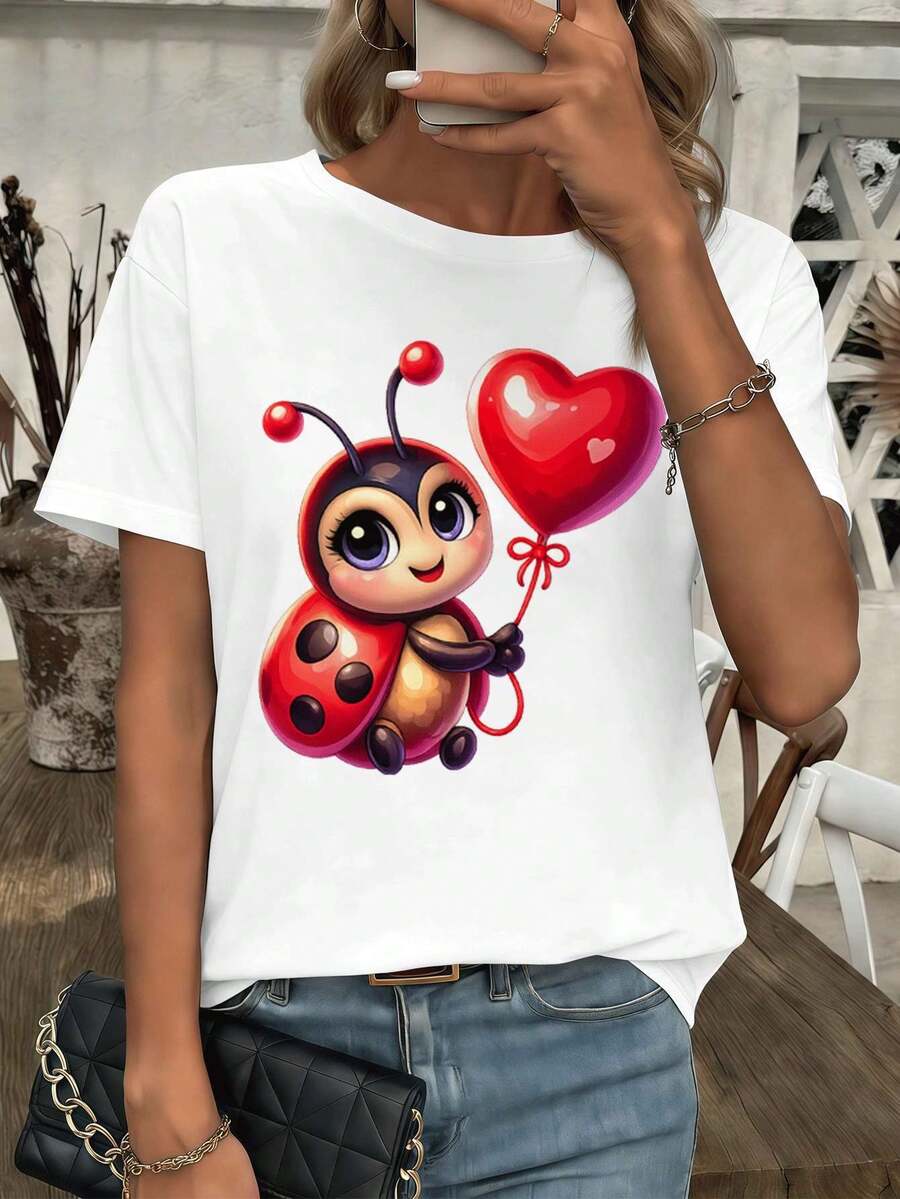 Women T-Shirts - White - View 1