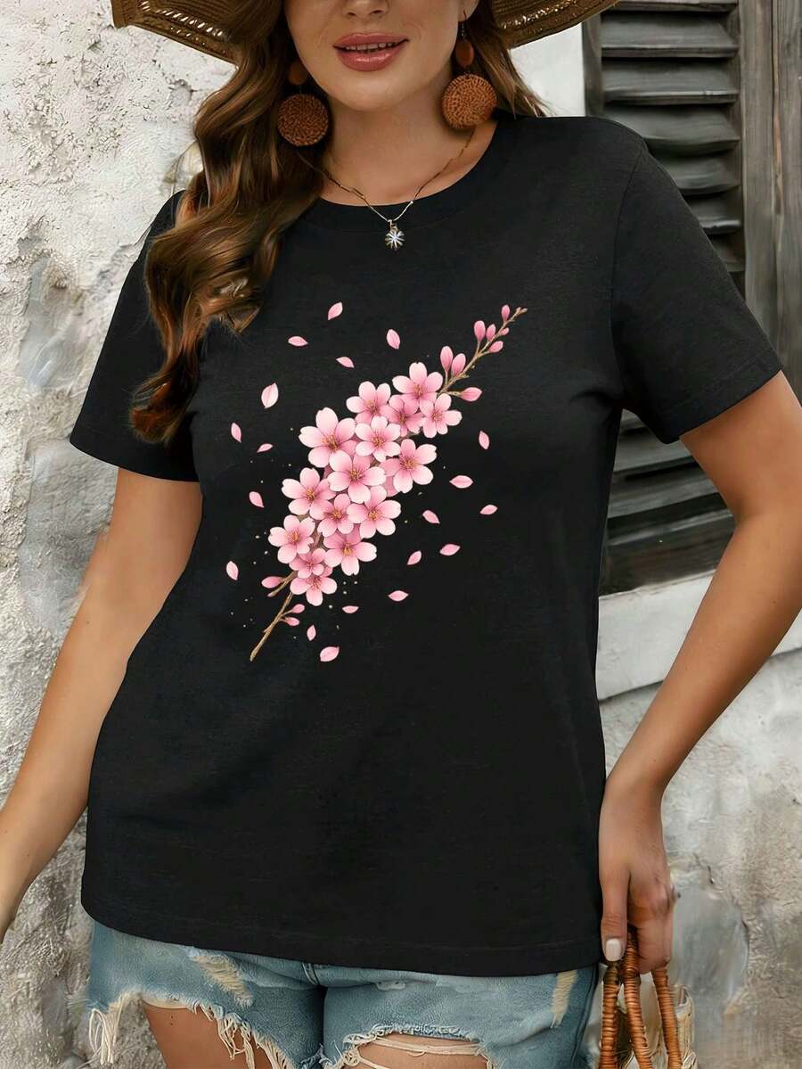 Women T-Shirts - Black - View 1