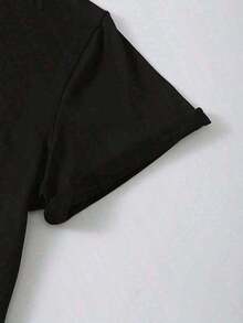 Women T-Shirts - Black - View 3