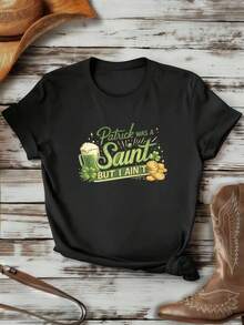 Women T-Shirts - Black - View 1