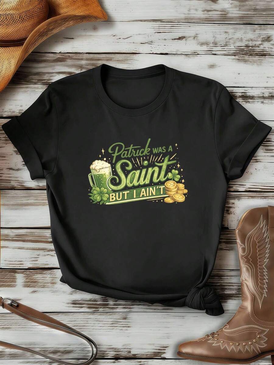 Women T-Shirts - Black - View 1