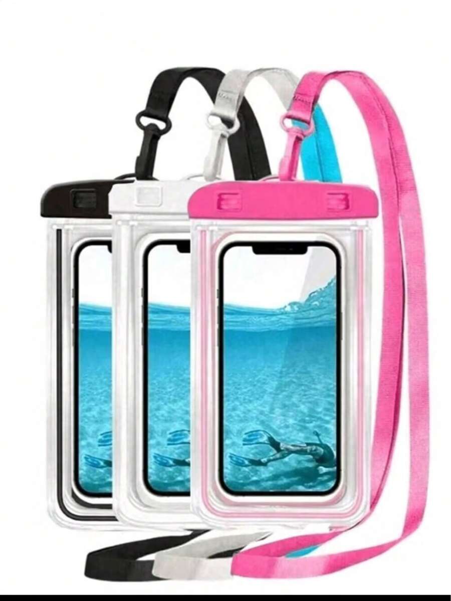 1/4 Stück wasserdichte Tasche, universelle wasserdichte Handyhülle, wasserdichte Handytasche, wasserdichte Unterwasser-Handytasche, wasserdichte Strandtasche für Smartphones, Handyzubehör, internationale Reisen, Camping im Sommer, Technikzubehör, Reisehandyzubehör, Geldbörse, Outdoor-Sport, Urlaub, Schwimmbad, Sporttasche, Fitness, Sport, Reisetasche, unisex, Reiseaccessoires, strapazierfähige Schwimmtasche, Strandtasche