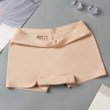 Pantalones cortos de  sin costuras para mujer, ropa interior antiexposición L XL, negro, informal, ventilado, suave, deportivo, Fitness, Yoga - Negro - Ver 2