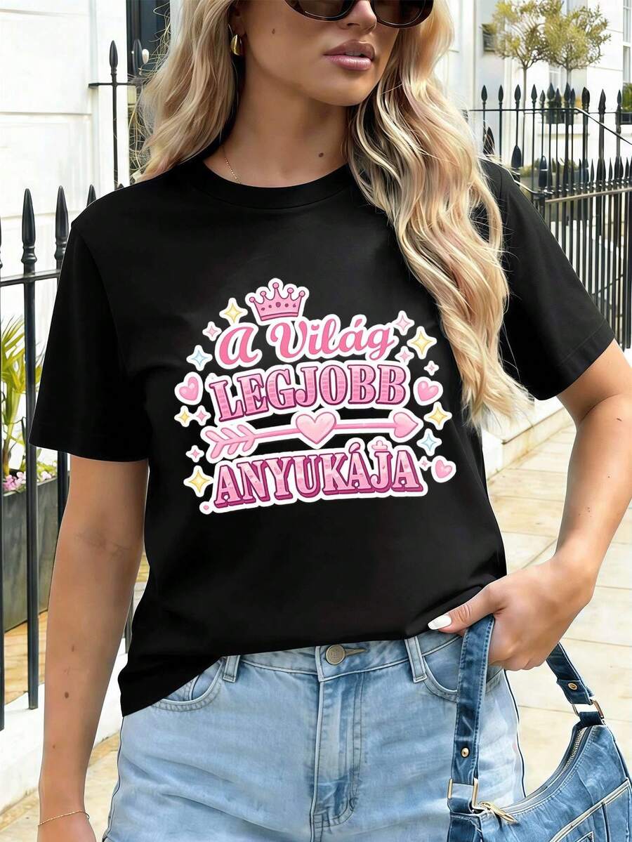 Women T-Shirts - Black - View 1