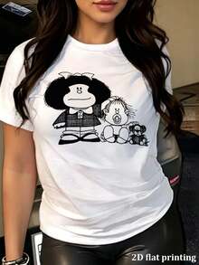 Women T-Shirts - White - View 1