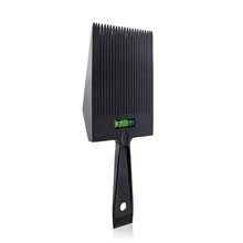 Cepillo plano absorbente de aceite unisex, herramienta de nivelación de corte de cabello, peine de dientes anchos - Negro-1 ud. - Ver 7