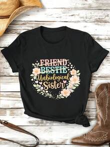 Women T-Shirts - Black - View 2