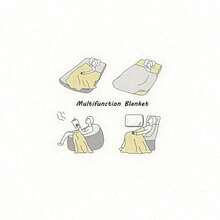 Bunny Rabbits Creative Design Light Thin Soft Flannel Blanket Cute Rabbits Pet Rabbits Rabbit Cartoon Rabbit Illustration - 1 - Ver 4