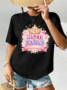 Women T-Shirts - Black - View 2