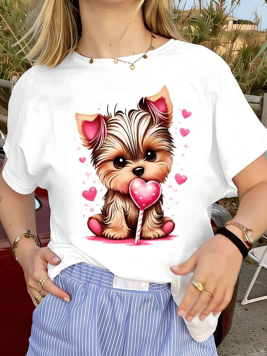 Women T-Shirts - White - View 1
