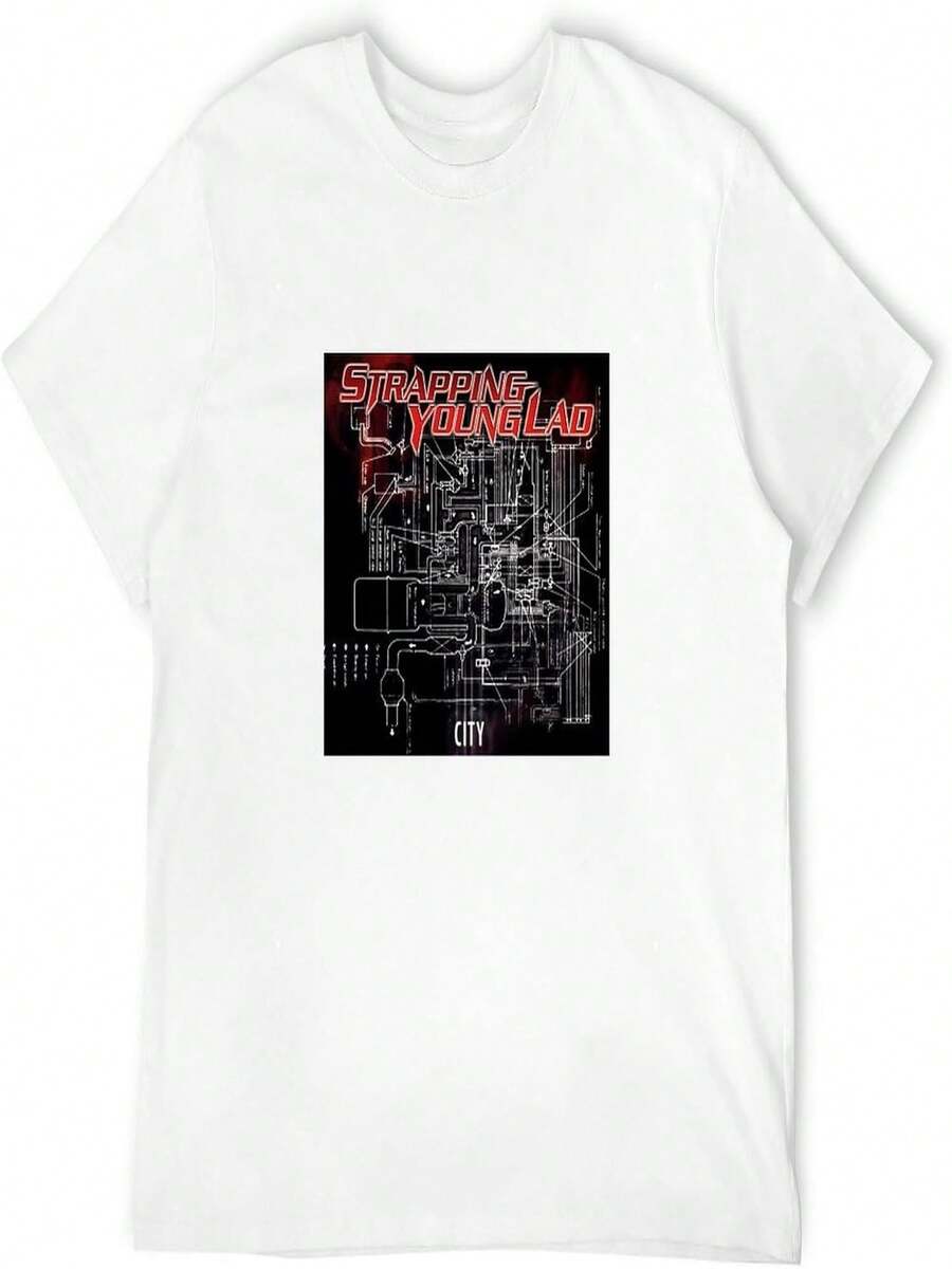 Camiseta para hombre con flores de cantera - Blanco - Ver 1