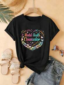 Women T-Shirts - Black - View 2