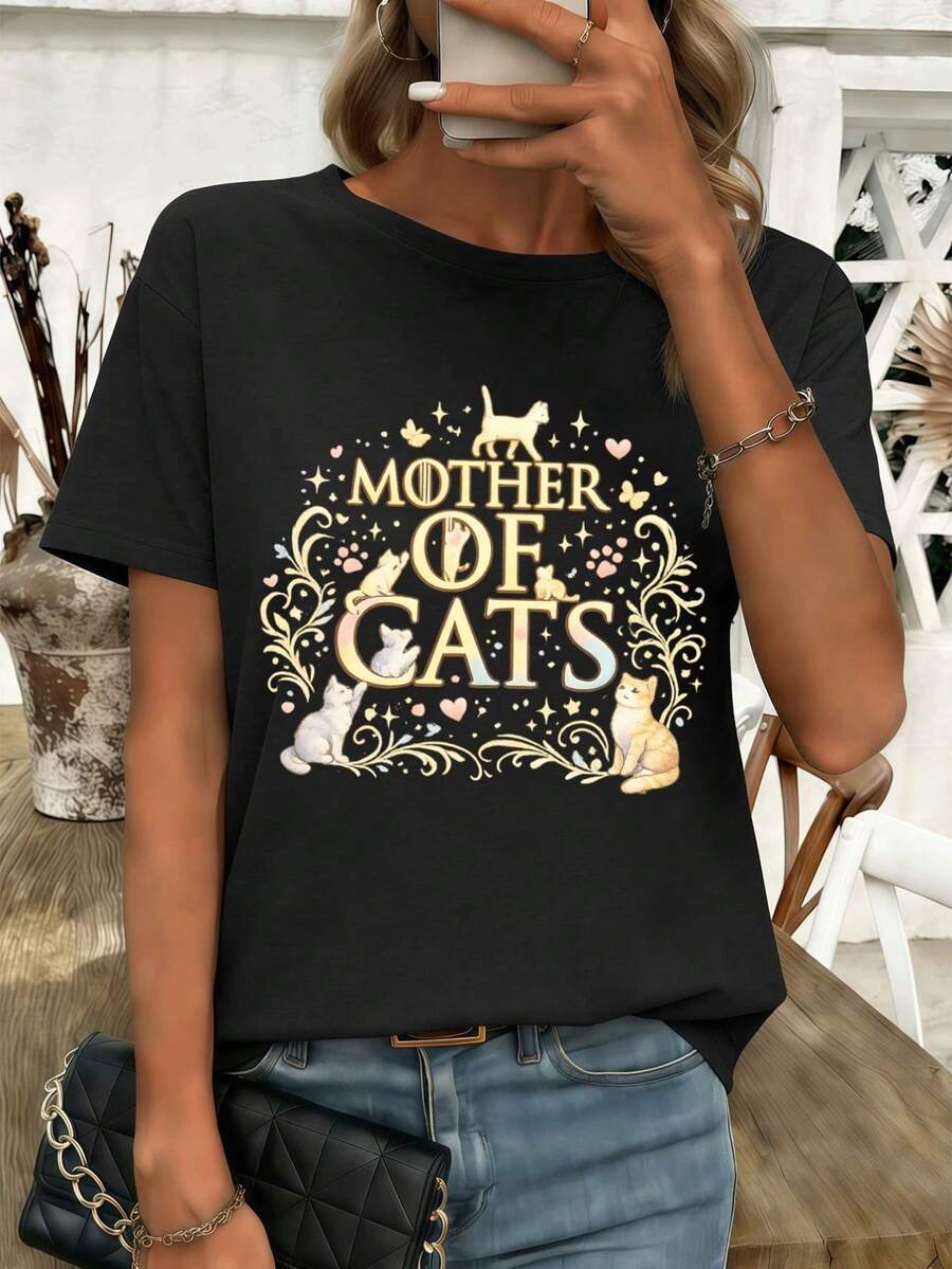 Women T-Shirts - Black - View 1