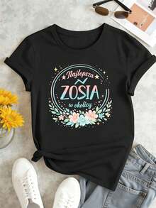 Women T-Shirts - Black - View 2