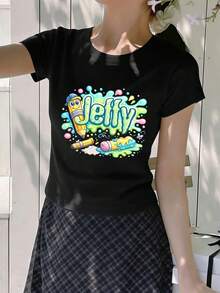 Women T-Shirts - Black - View 2
