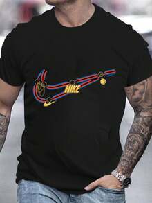 Men T-Shirts - Black - View 6