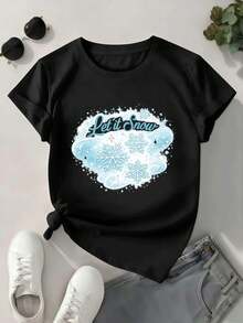 Women T-Shirts - Black - View 1