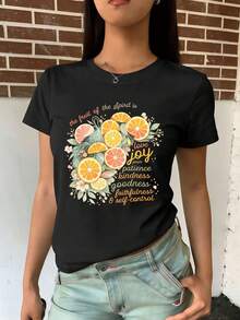 Women T-Shirts - Black - View 2