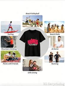 Women T-Shirts - Black - View 3