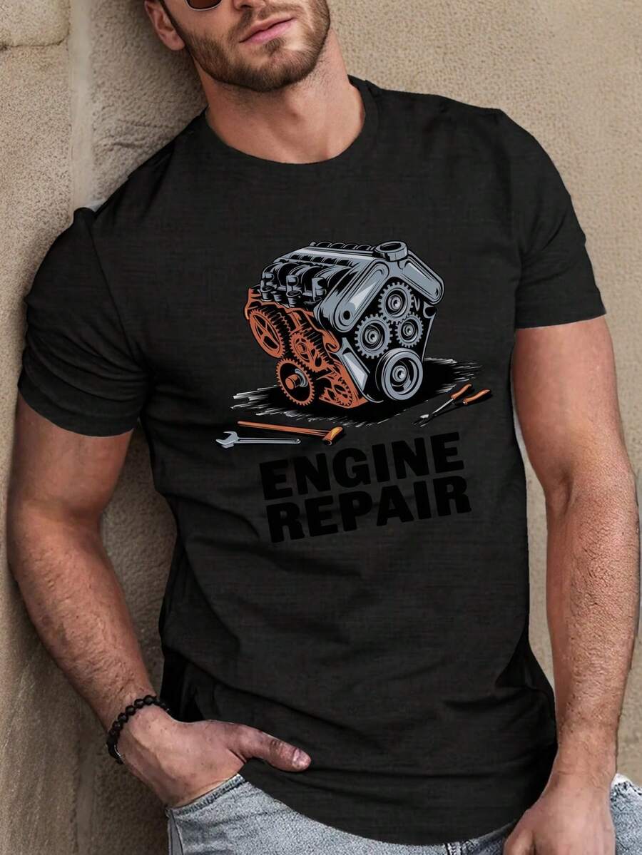 Dam-T-shirts - Svart - Visa 1