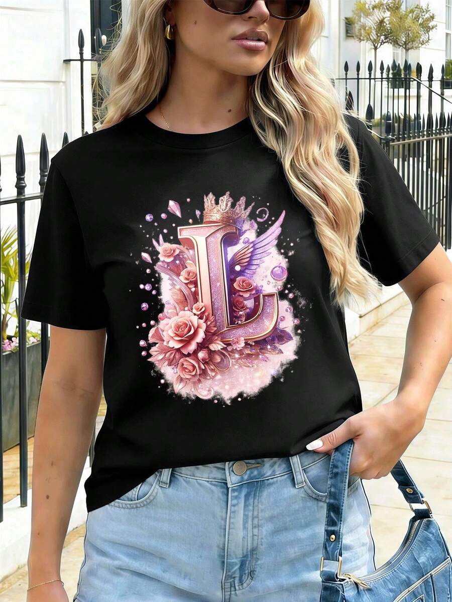 Women T-Shirts - Black - View 1