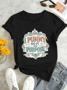 Women T-Shirts - Black - View 1