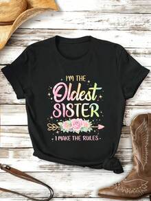 Women T-Shirts - Black - View 2