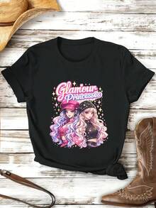 Women T-Shirts - Black - View 2