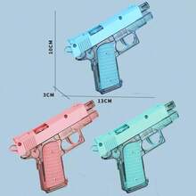 1911 Auto-Loading, Manual Continuous Shooting Long Range Water Gun, Outdoor Amusement Park Water Gun, Beach Water Gun Toy, Holiday Gift - Multicolor - View 8