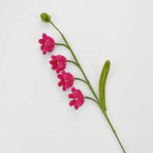 2/4/6/8/10/12/20支装仿真铃兰花束，花店用品，适用于家居装饰、插花、DIY手工、厨房、婚礼、派对、母亲节、感恩节、花环、花束、摄影道具 - 彩色 - 查看 60