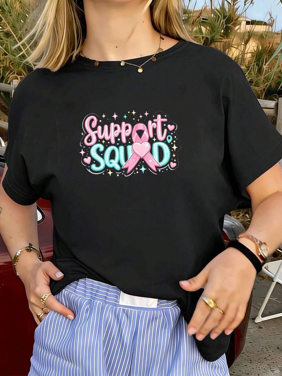 Women T-Shirts - Black - View 1