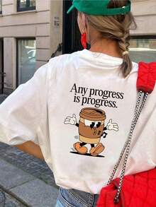 Women T-Shirts - White - View 2