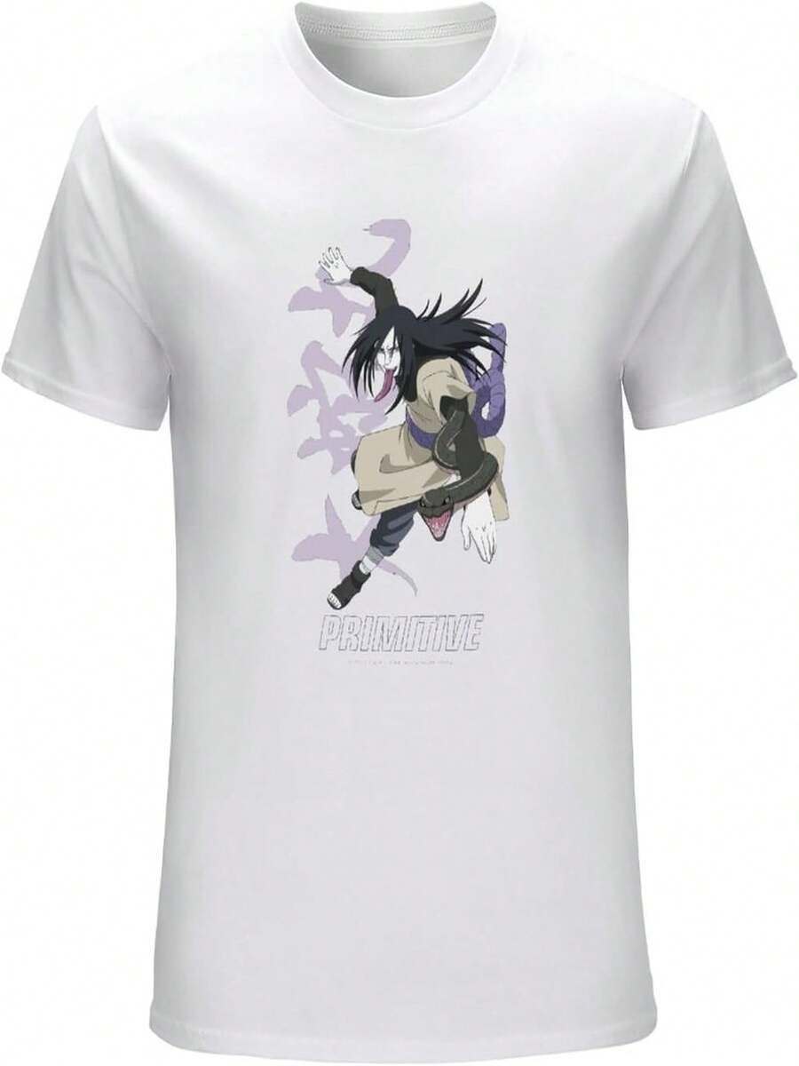 Juay X Orochimaru White Shirt - 白色 - 查看 1