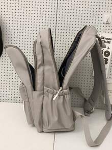 Mochila para portátil grande para mujer, de uso múltiple para ir al trabajo, la escuela y viajes de negocios. Bolso de mano aprobado por aerolíneas, apto para Ryanair y Wizz Air. - Multicolor - Ver 6