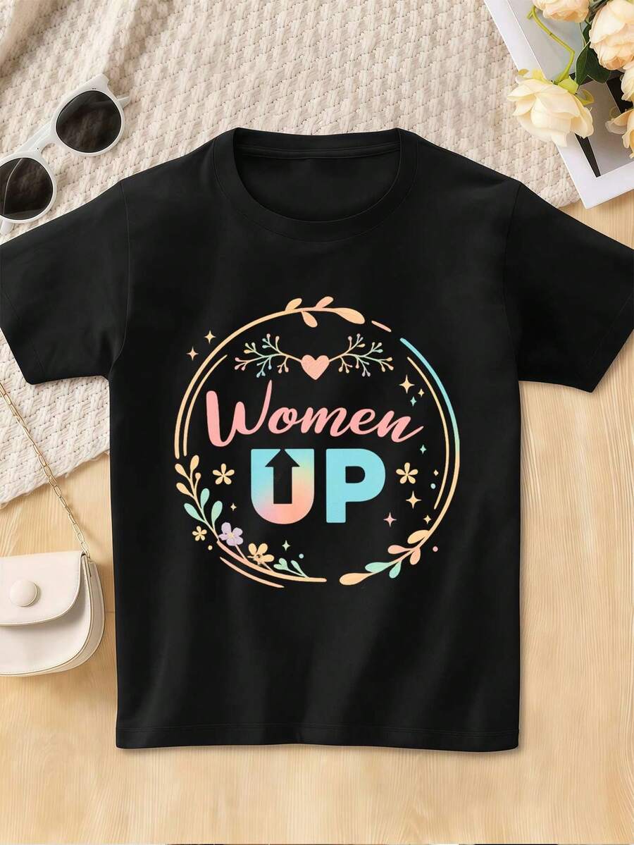 Women T-Shirts - Black - View 1