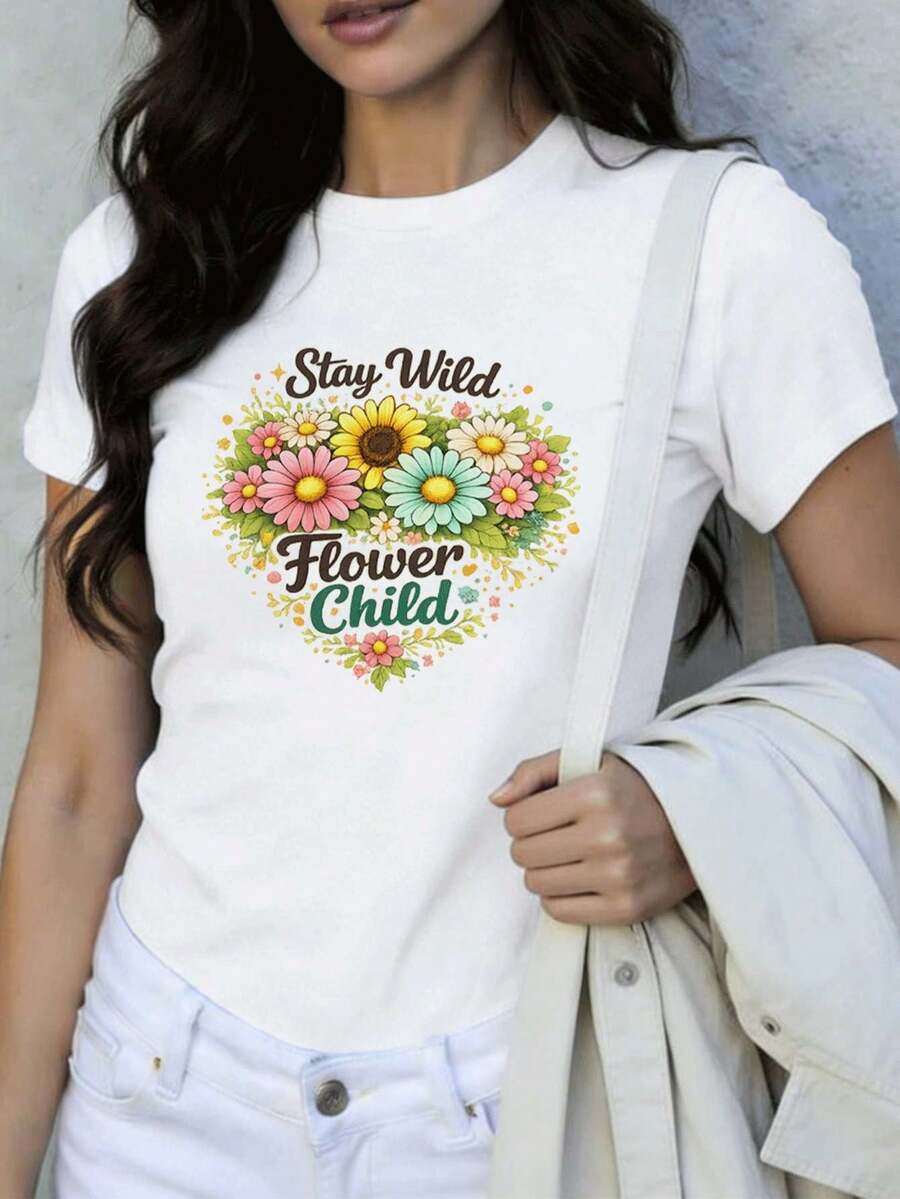 Women T-Shirts - White - View 1
