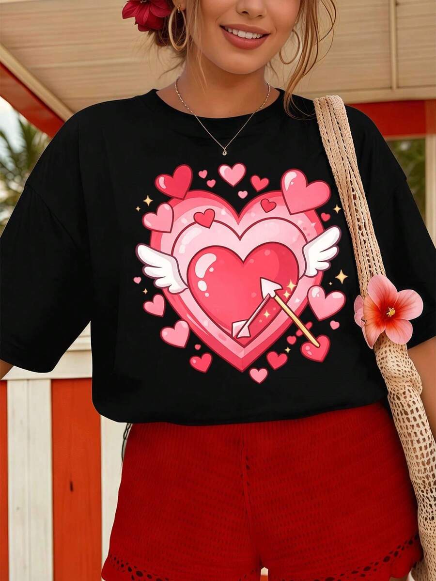 Women T-Shirts - Black - View 1