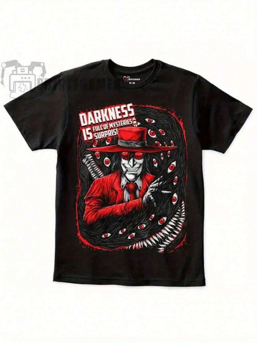Alucard Hellsing Unisex T-Shirt/ Alucard Hellsing - Black - View 1