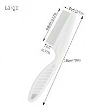 1pc Easy-Clean Pet Grooming Brush With One-Click Self-Cleaning Function, Suitable For Cats And Dogs Shedding, Curved Bristle Design For Gentle Massage, Ideal For Removing Loose Hair, Specially Designed For Pet Grooming - Multicolor - View 13