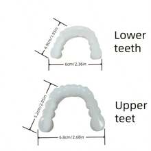 Beautiful Teeth Decor, Easy To Smile, Suitable For Daily Party Use And Gift Giving - Style E - 2 Sets - View 4